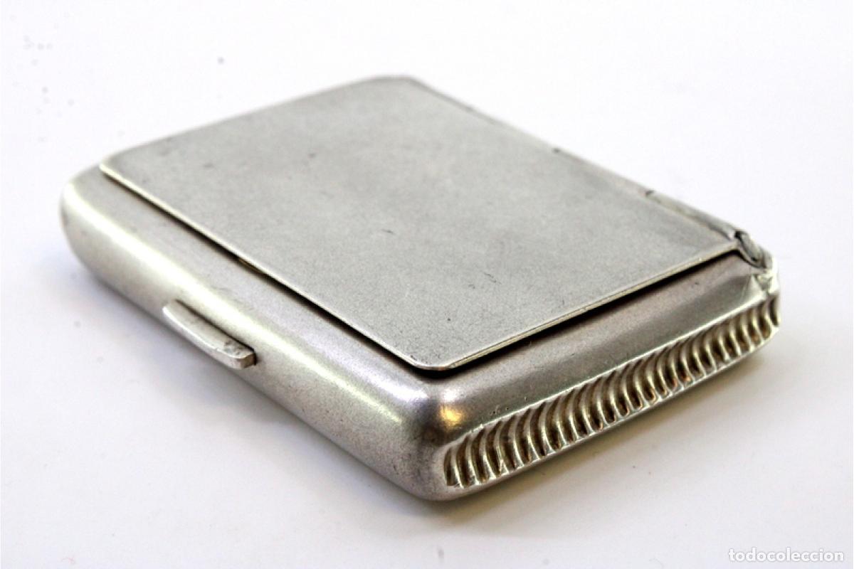 Antig&uuml;edades: Caja de cerillas de plata - Foto 3