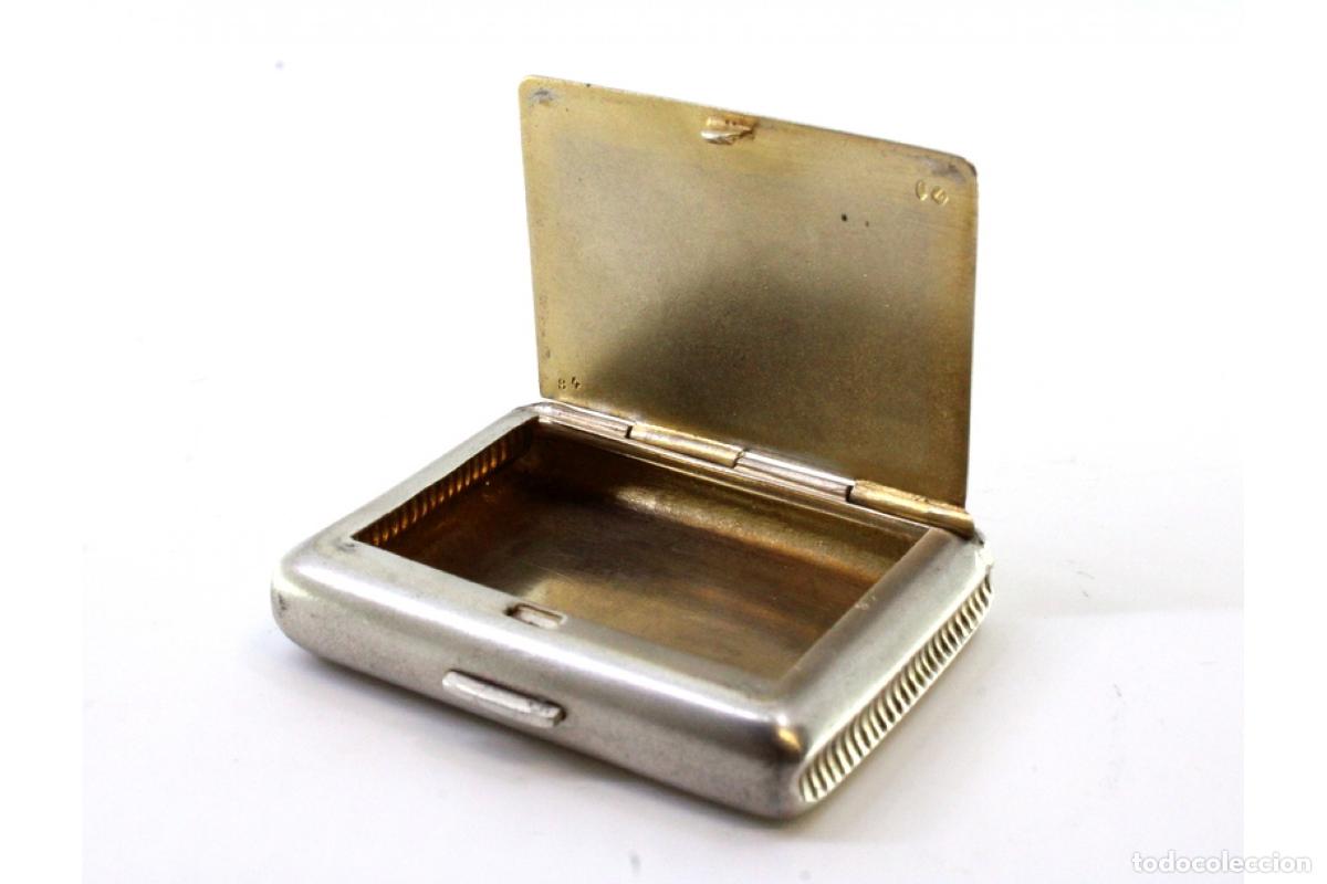 Antig&uuml;edades: Caja de cerillas de plata - Foto 5