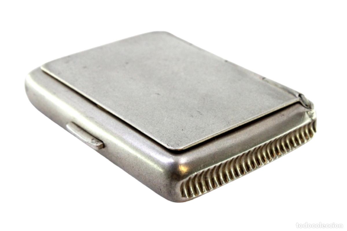 Antig&uuml;edades: Caja de cerillas de plata - Foto 1