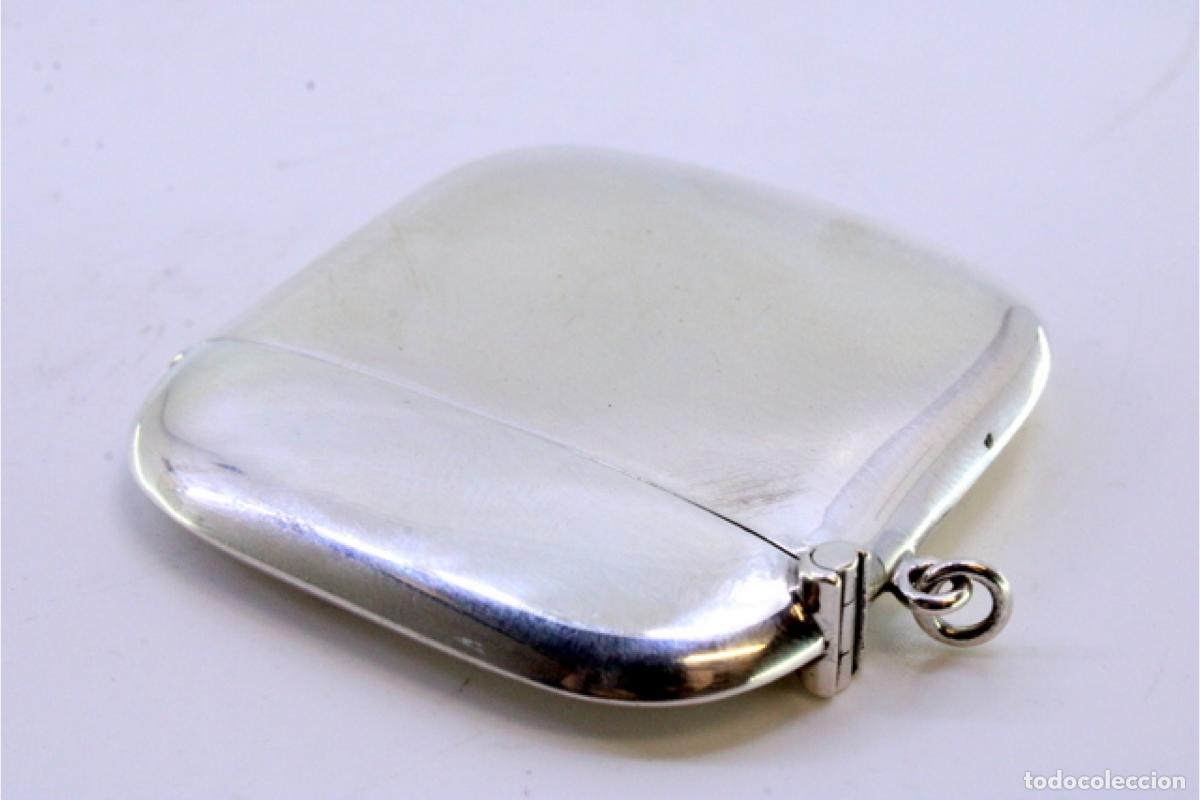 Antig&uuml;edades: Caja de cerillas de plata - Foto 4