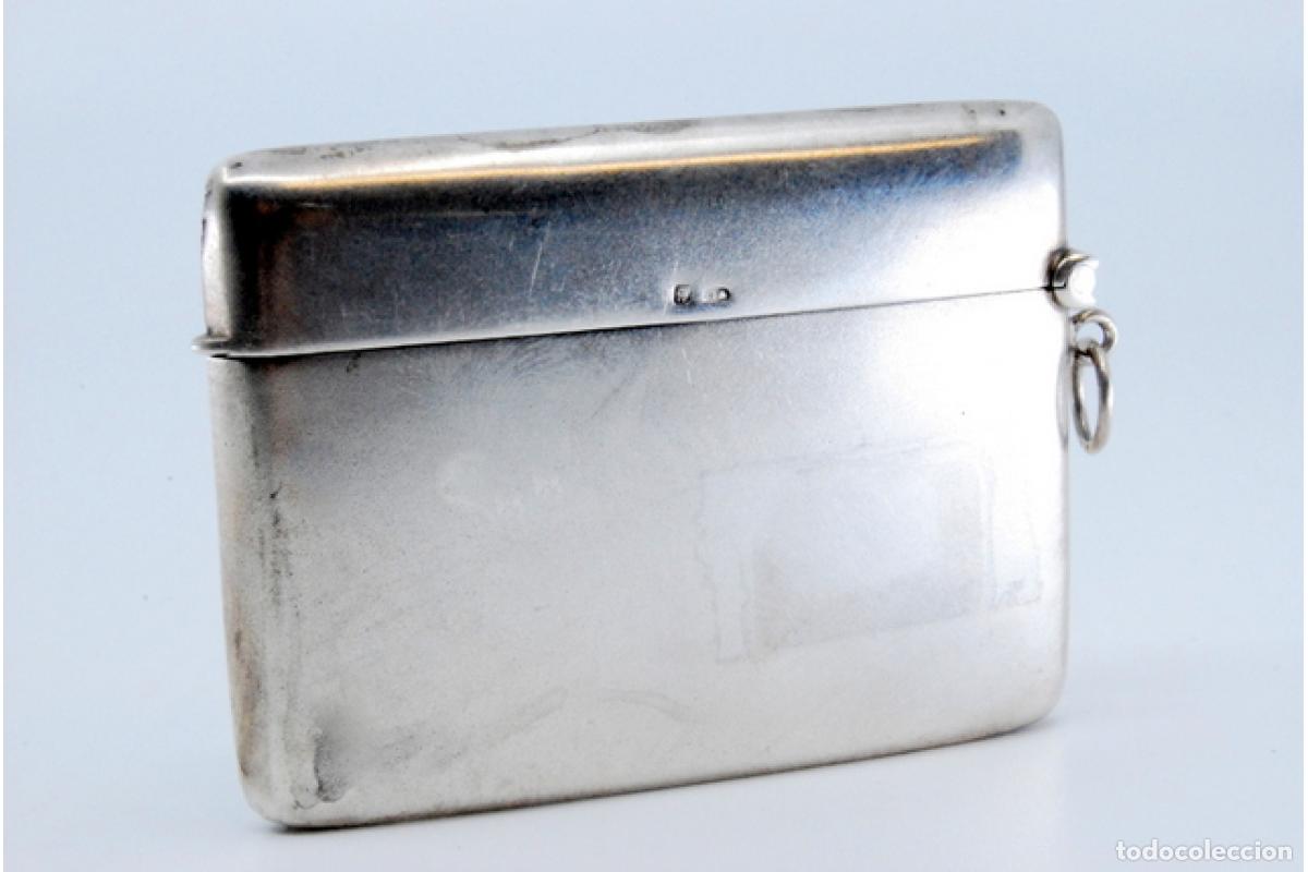 Antig&uuml;edades: Caja de cerillas de plata - Foto 8