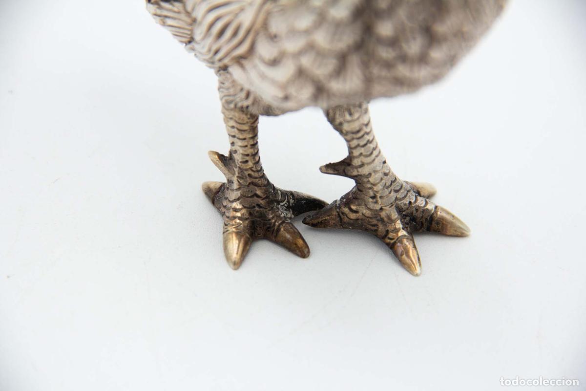 Antig&uuml;edades: gallo de plata - Foto 4