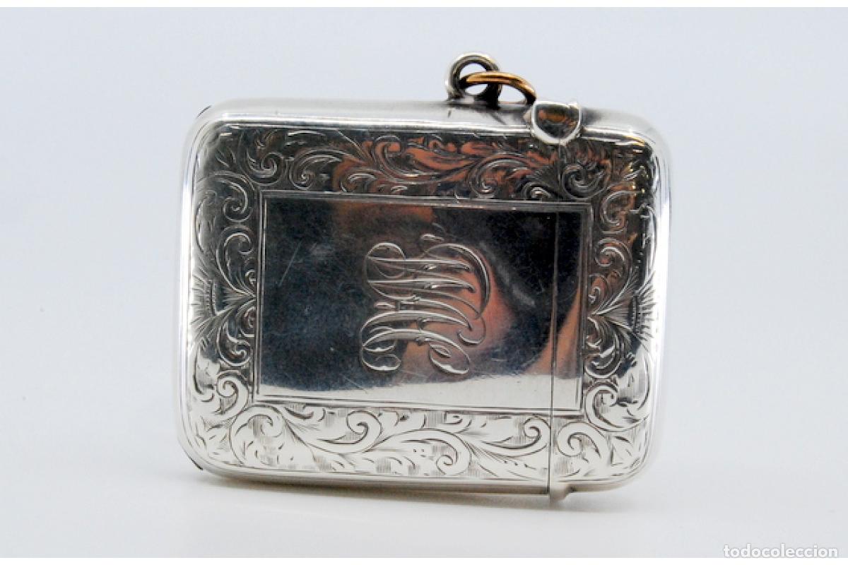 Antig&uuml;edades: Caja de cerillas de plata - Foto 9