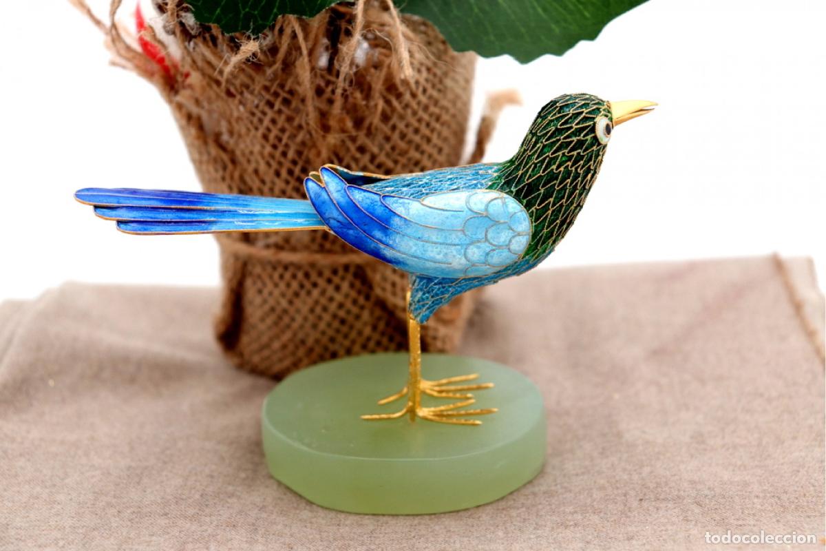 Antig&uuml;edades: P&aacute;jaro de plata - Foto 7
