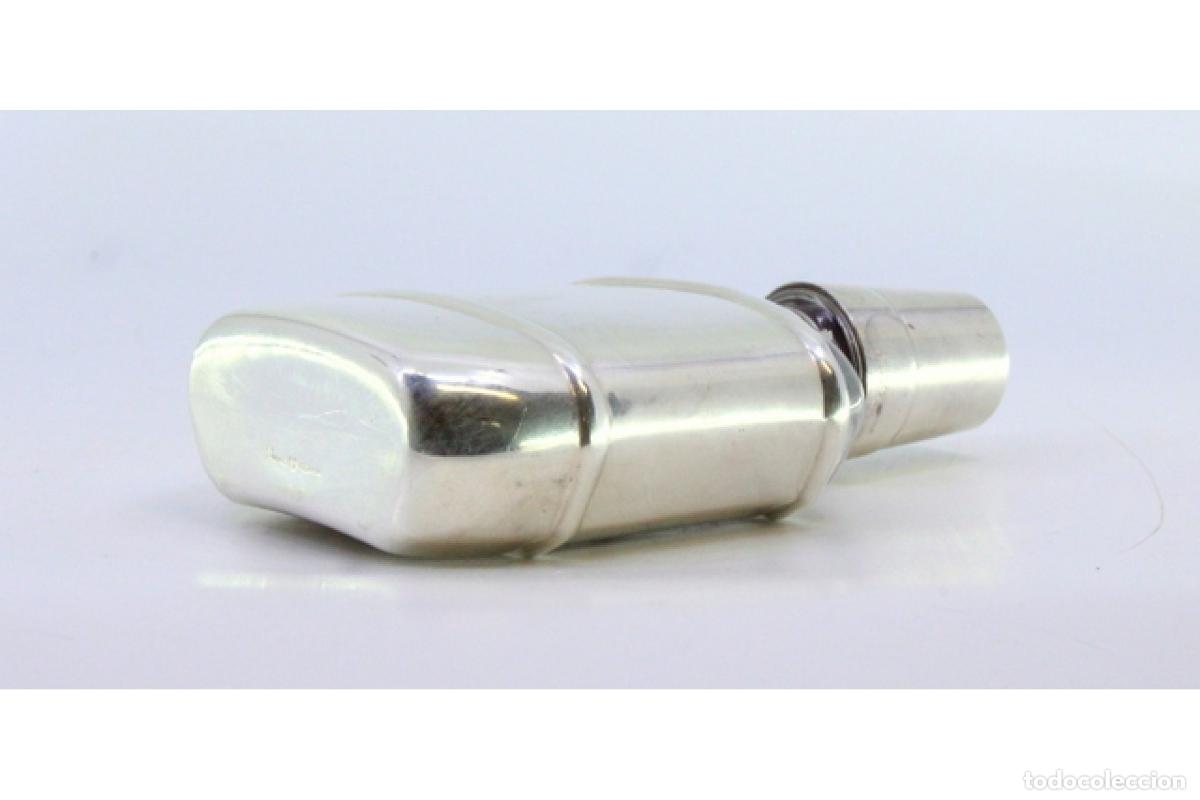 Antig&uuml;edades: Frasco de plata para perfume. - Foto 5