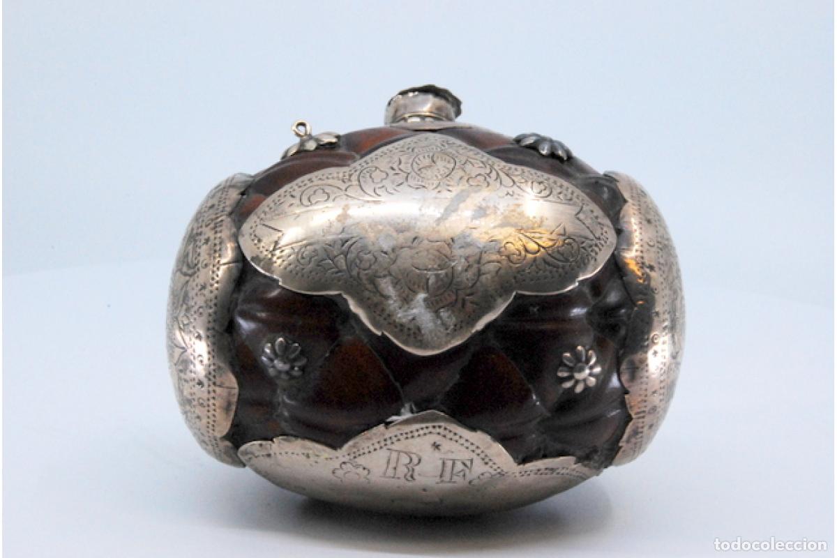 Antig&uuml;edades: Frasco de plata para perfume. - Foto 2
