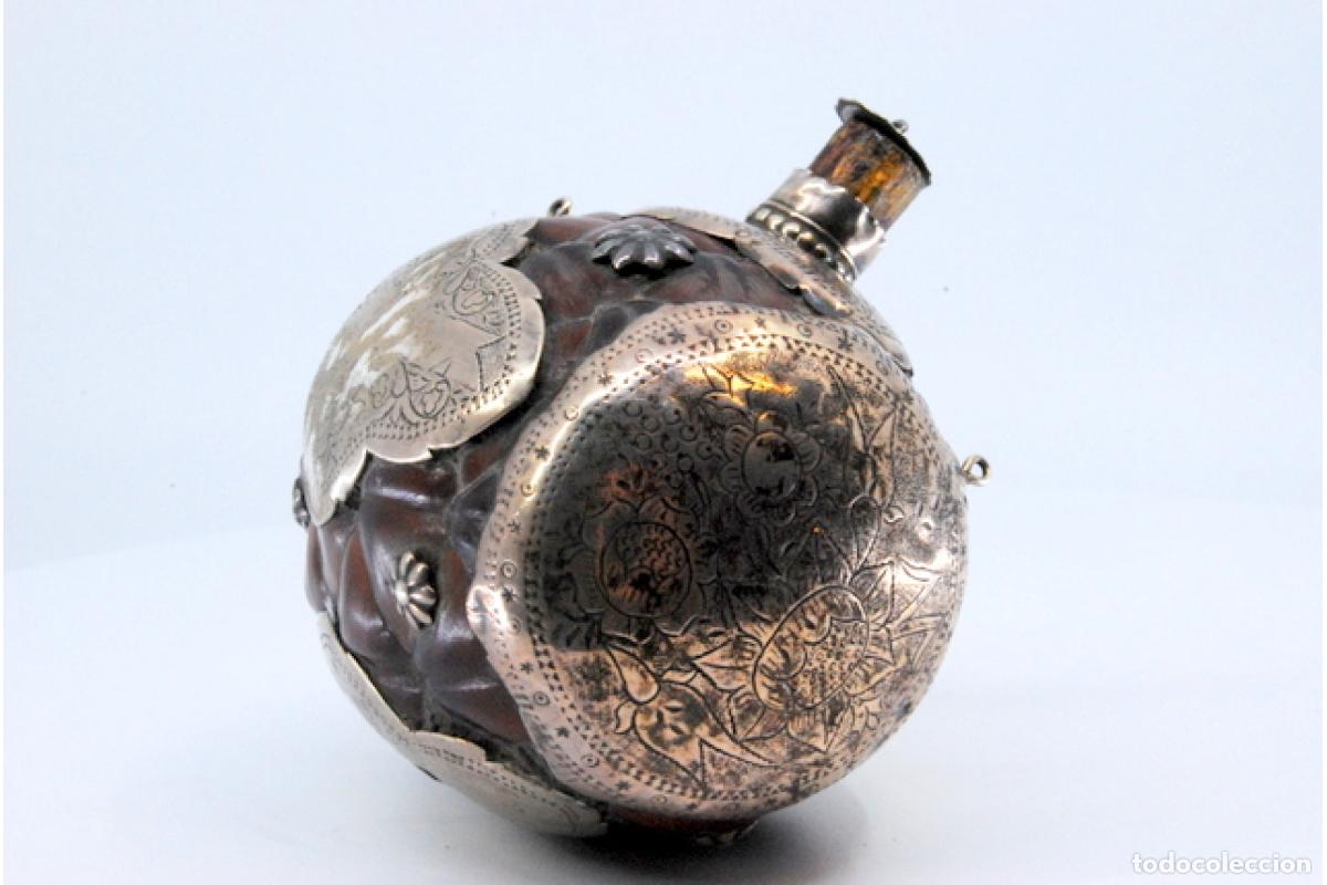 Antig&uuml;edades: Frasco de plata para perfume. - Foto 7