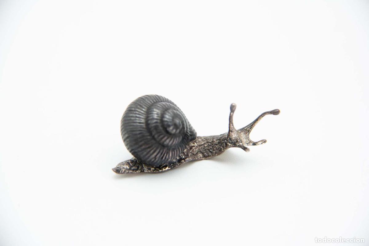 Antig&uuml;edades: Caracol de plata - Foto 1
