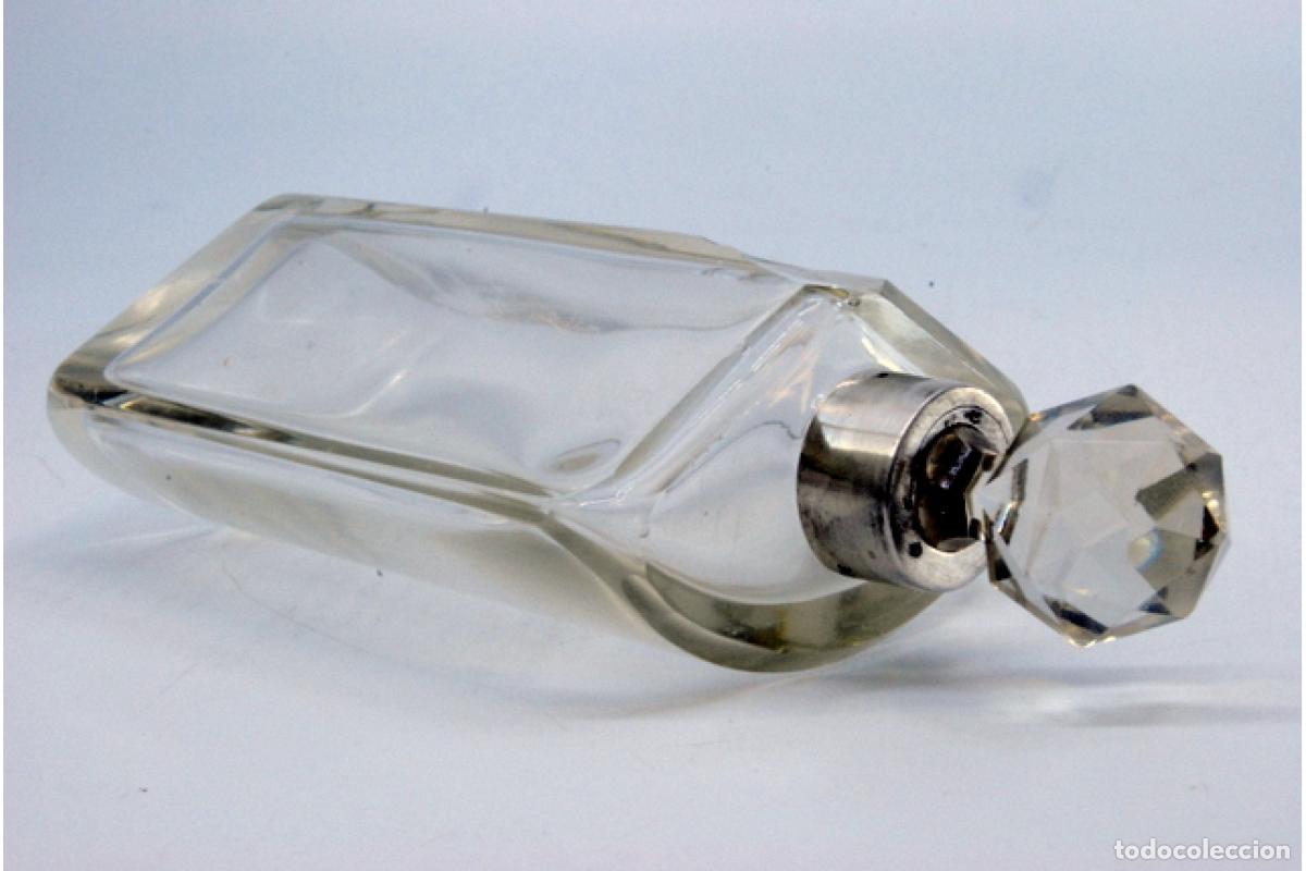 Antig&uuml;edades: Botella de vidrio y plata - Foto 4
