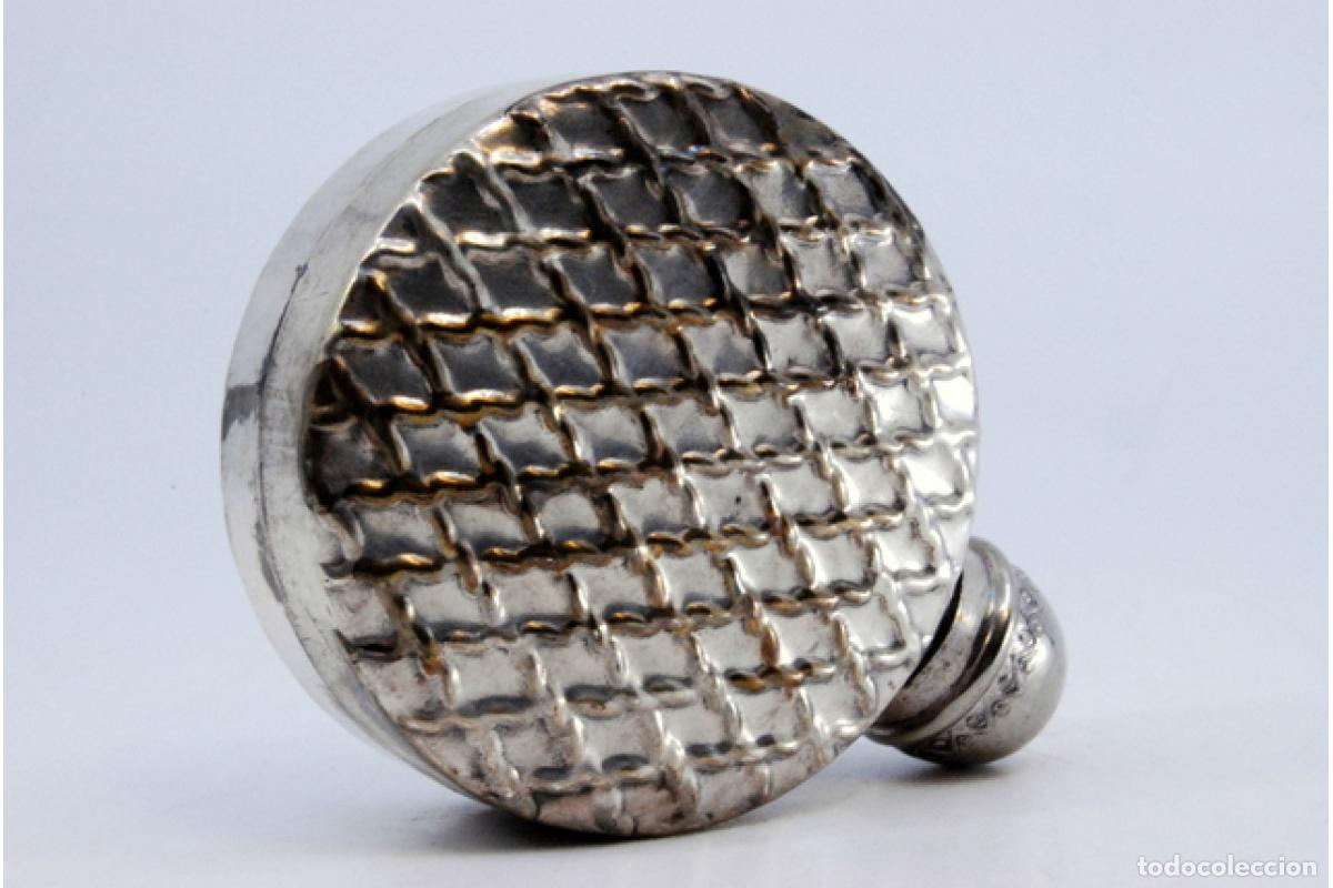Antig&uuml;edades: Frasco de plata para perfume. - Foto 7