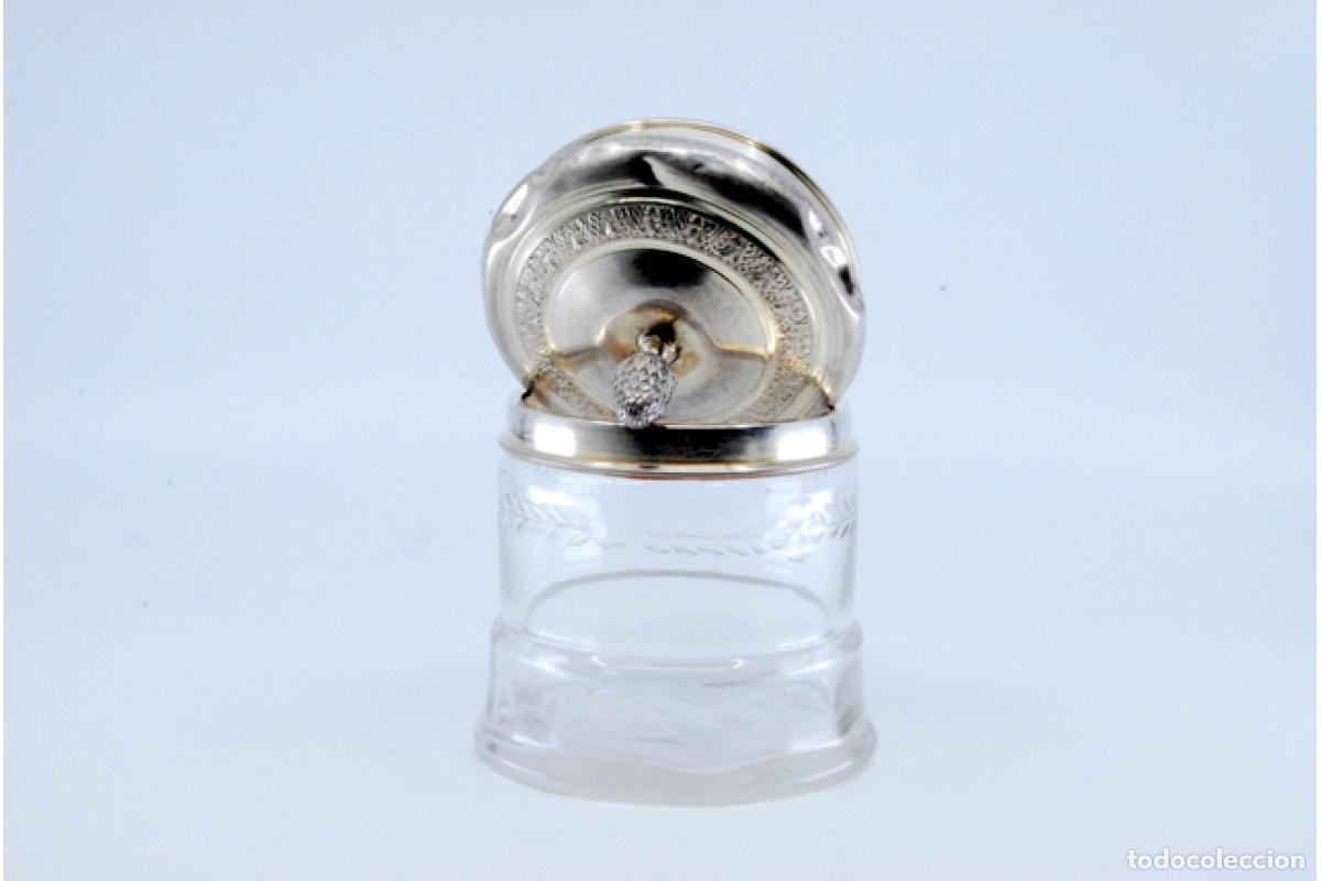Antig&uuml;edades: Botella de vidrio y plata - Foto 7