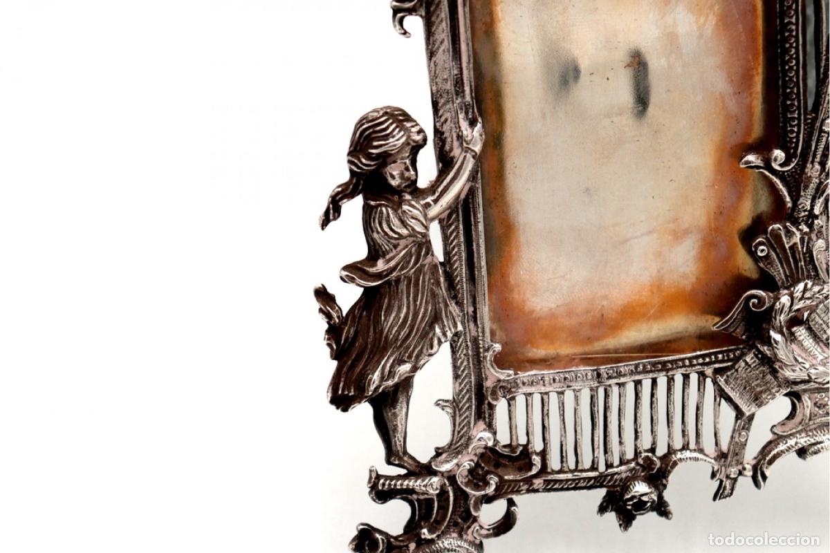 Antig&uuml;edades: Marco de plata - Foto 4