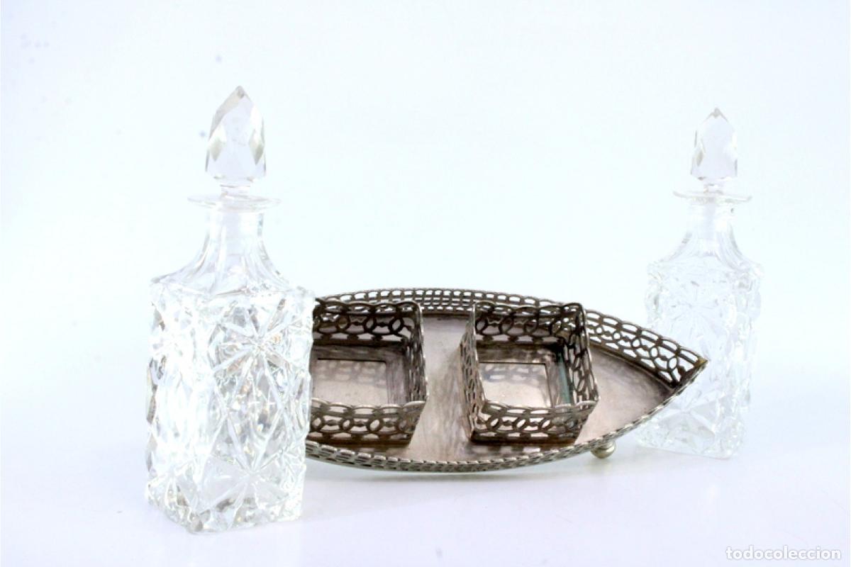 Antig&uuml;edades: Frascos de plata para perfume. - Foto 3