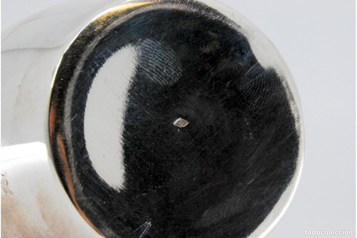 Antig&uuml;edades: jarra de leche de plata - Foto 2