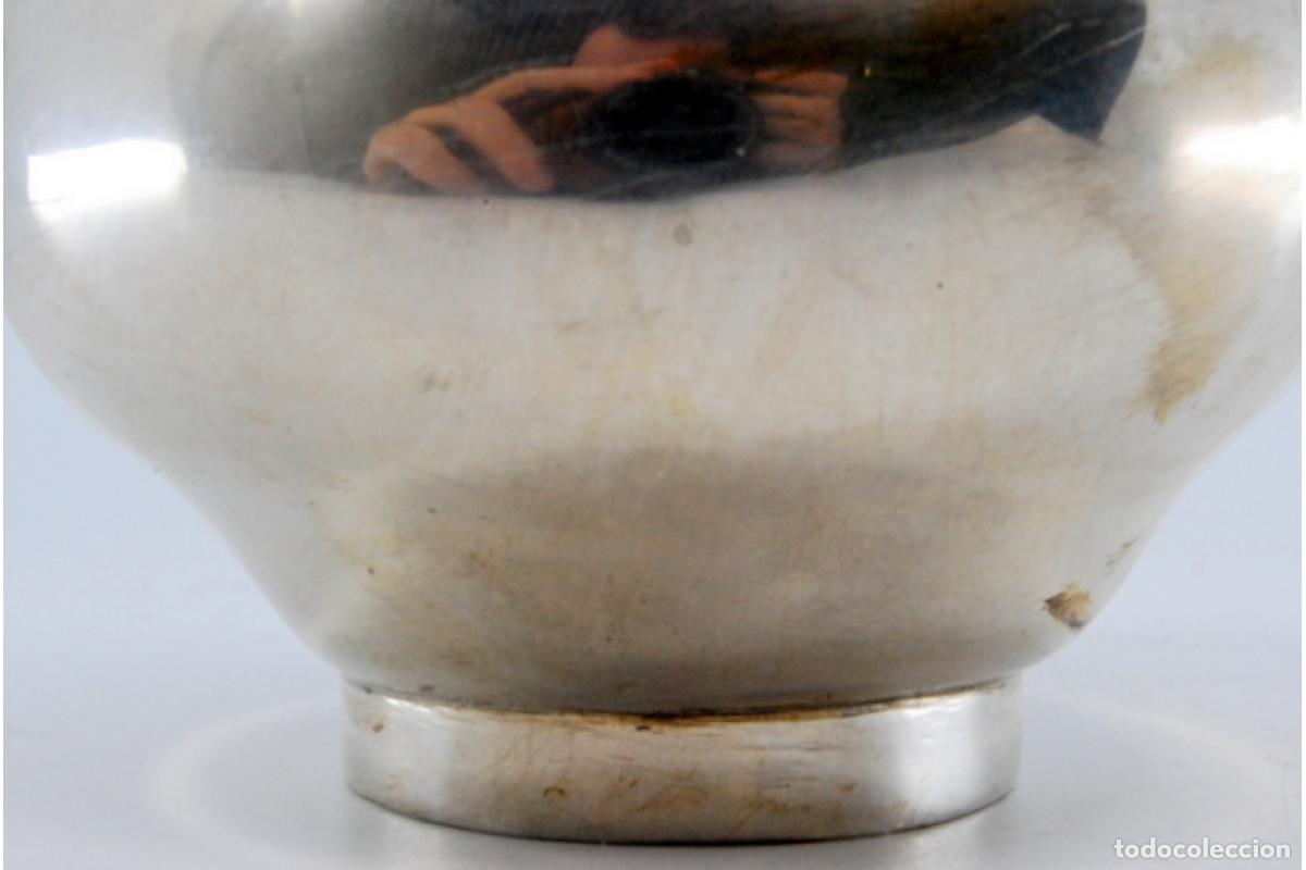 Antig&uuml;edades: Jarra de agua de plata - Foto 2
