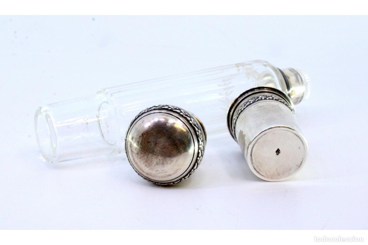 Antig&uuml;edades: Botella de plata, para bebidas - Foto 3