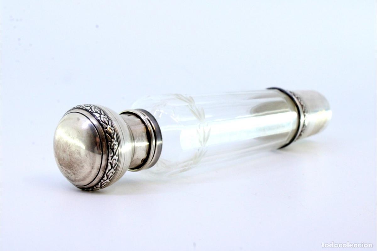 Antig&uuml;edades: Botella de plata, para bebidas - Foto 7
