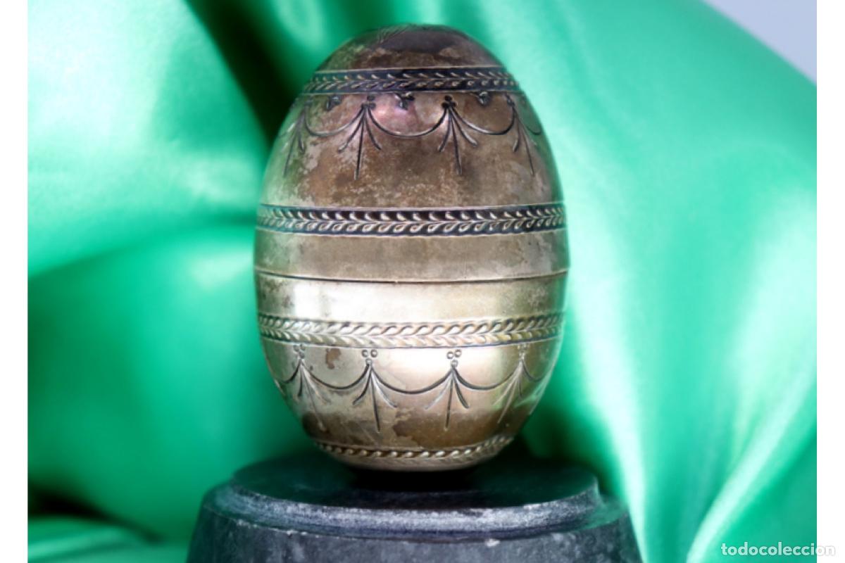 Antig&uuml;edades: Huevo de plata - Foto 2