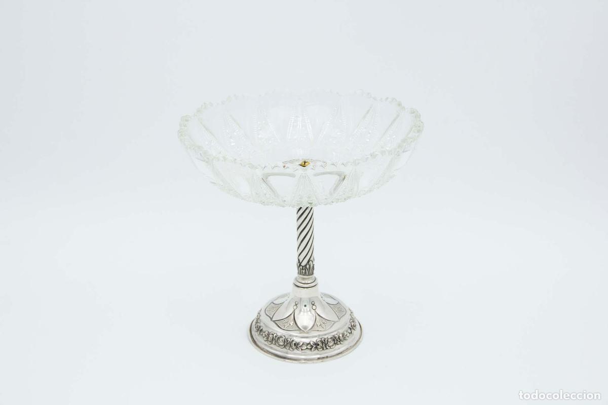 Antiques: Frutero/Centro de mesa, en plata