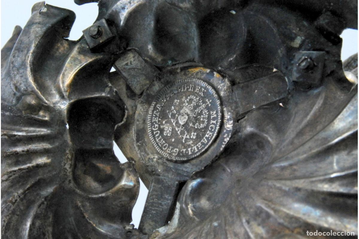 Antig&uuml;edades: Soporte para palillos de dientes de plata - Shell - Foto 10