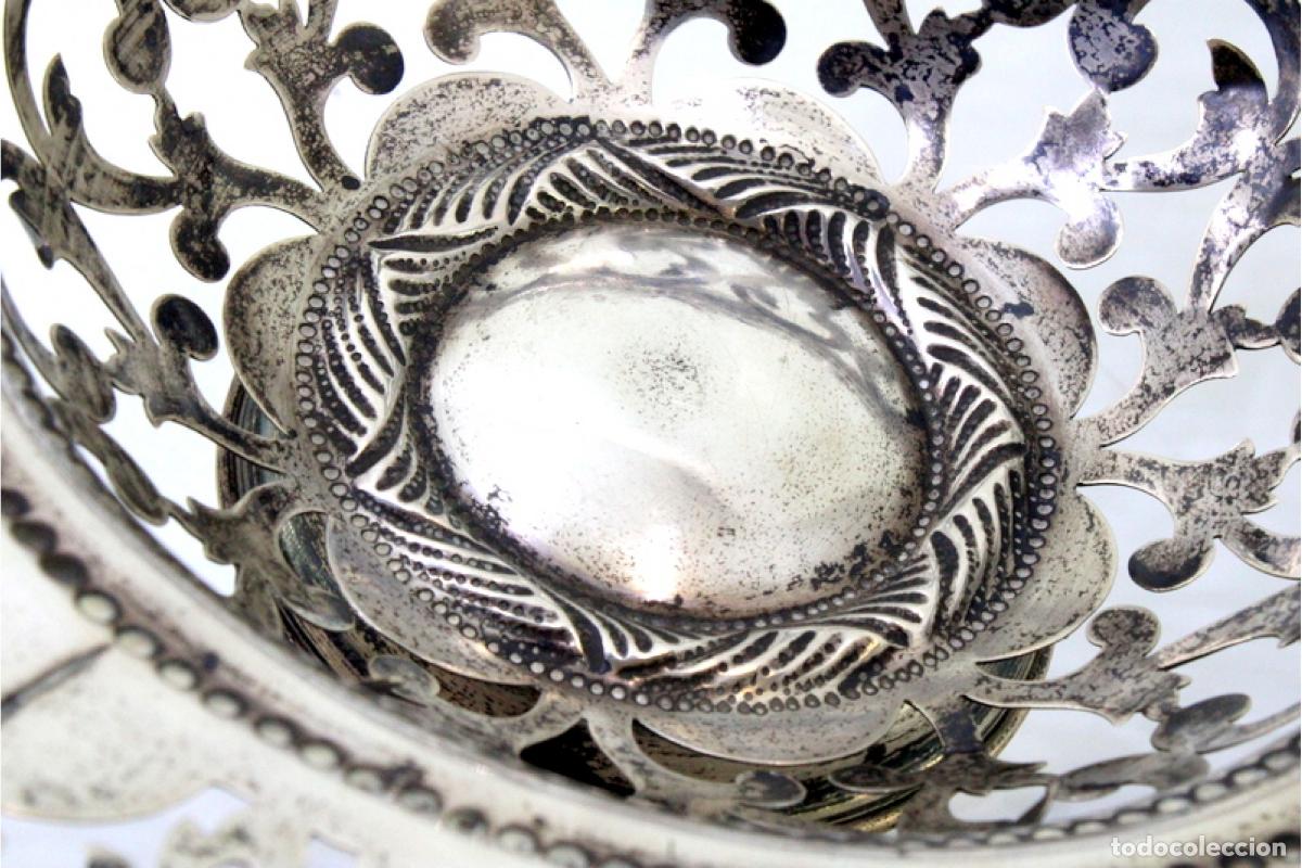 Antig&uuml;edades: Frutero de plata - Foto 5