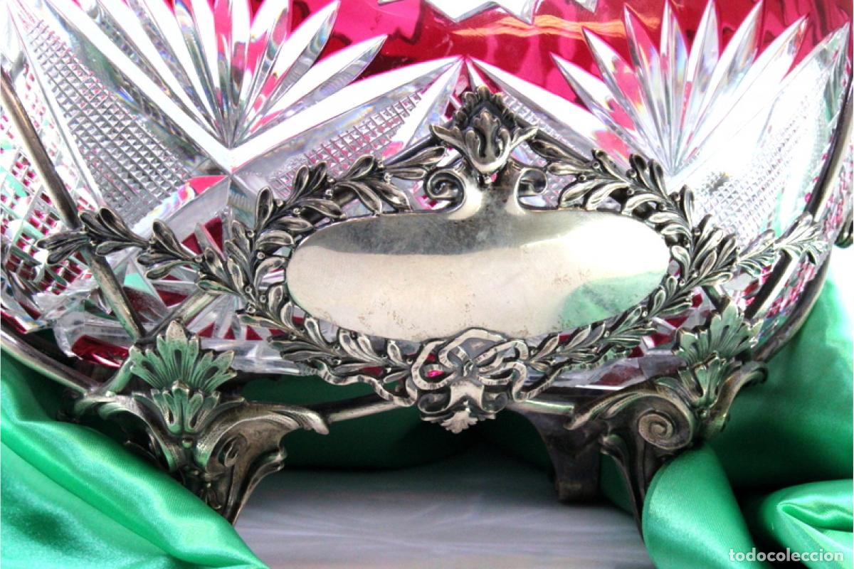 Antig&uuml;edades: Frutero/Centro de mesa, en plata - Foto 9