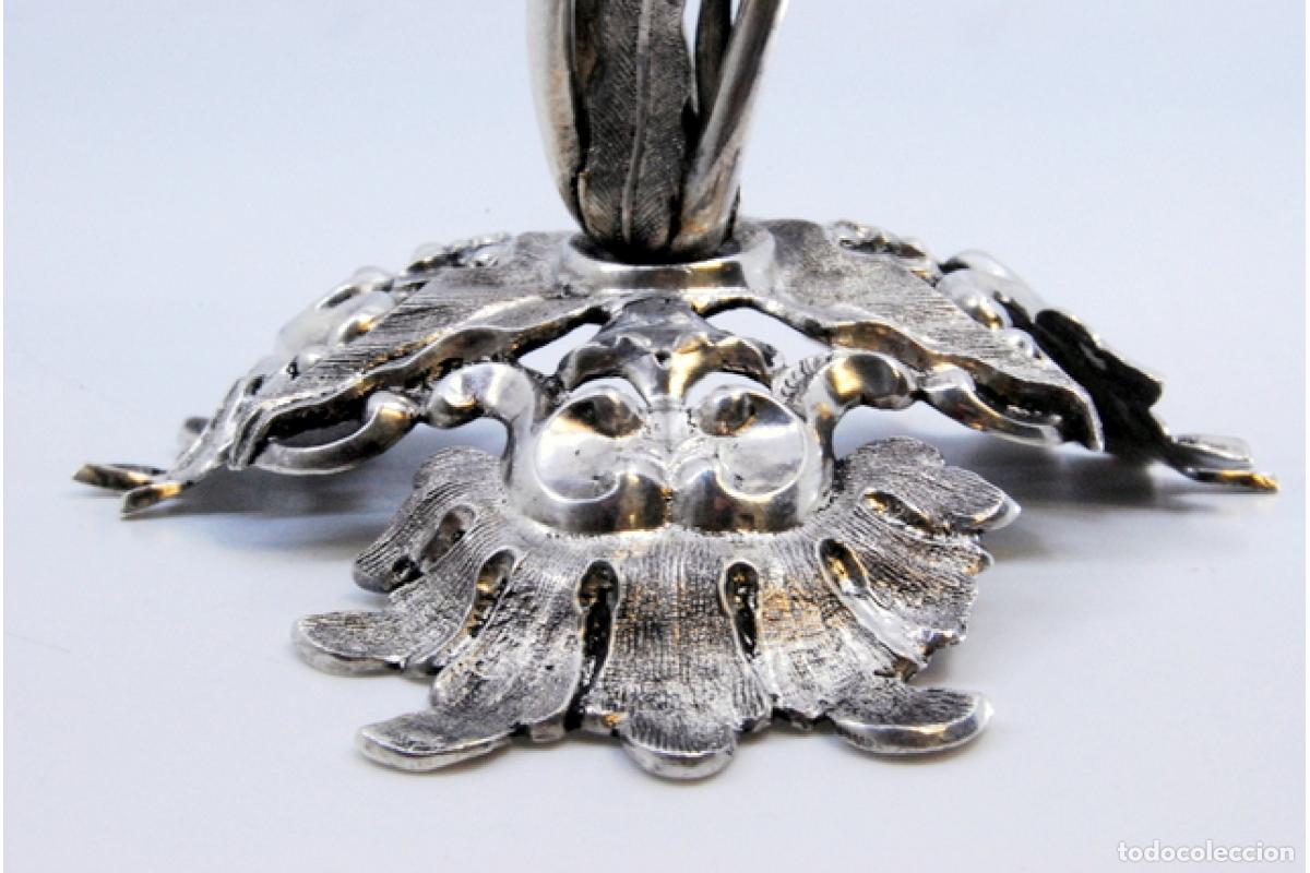 Antig&uuml;edades: Palillero de plata - Tulip&aacute;n - Foto 9