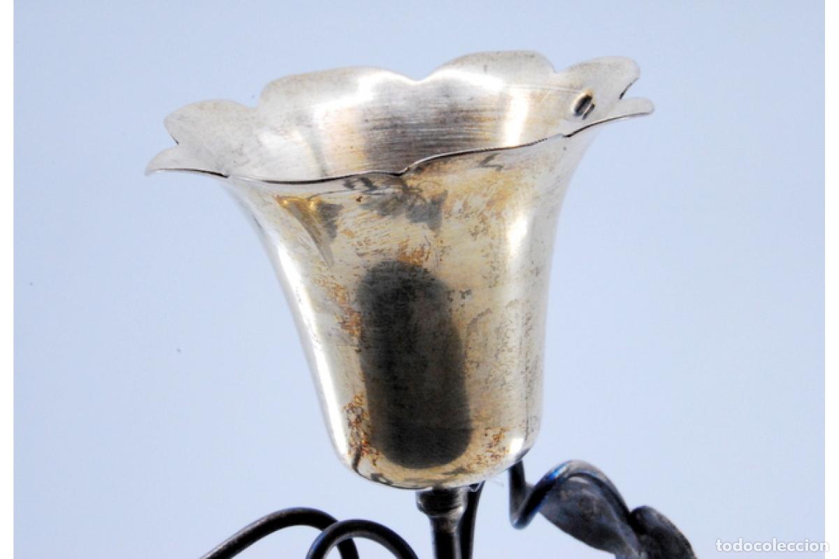 Antig&uuml;edades: soporte de plata para palillos de dientes - Foto 3