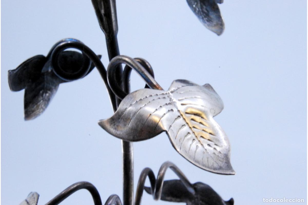 Antig&uuml;edades: soporte de plata para palillos de dientes - Foto 7