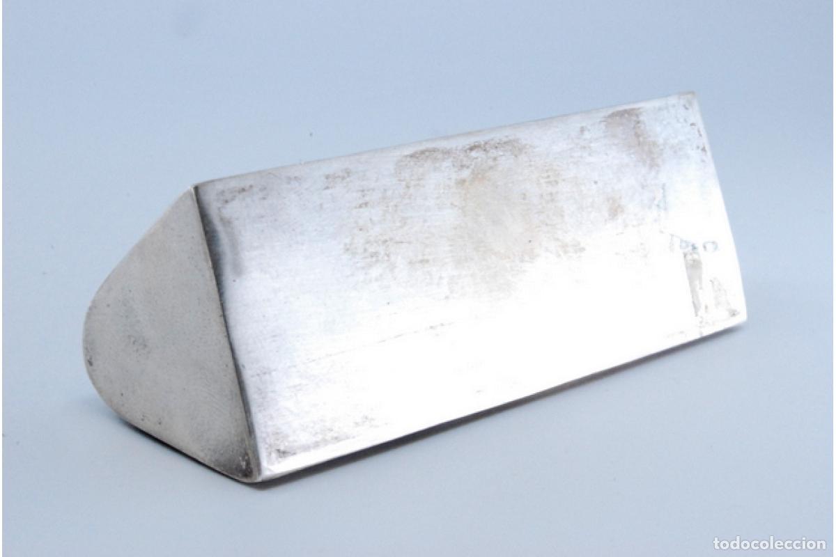 Antig&uuml;edades: soporte de plata para palillos de dientes - Foto 5