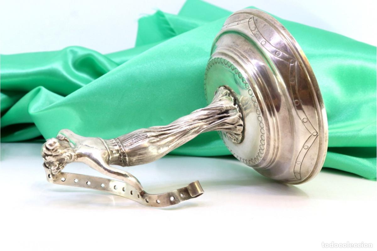 Antig&uuml;edades: Palillero de plata - Dama antigua - Foto 3