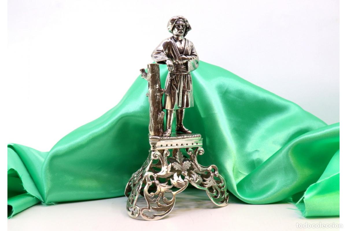 Antig&uuml;edades: Palillero de plata - noble turco - Foto 5