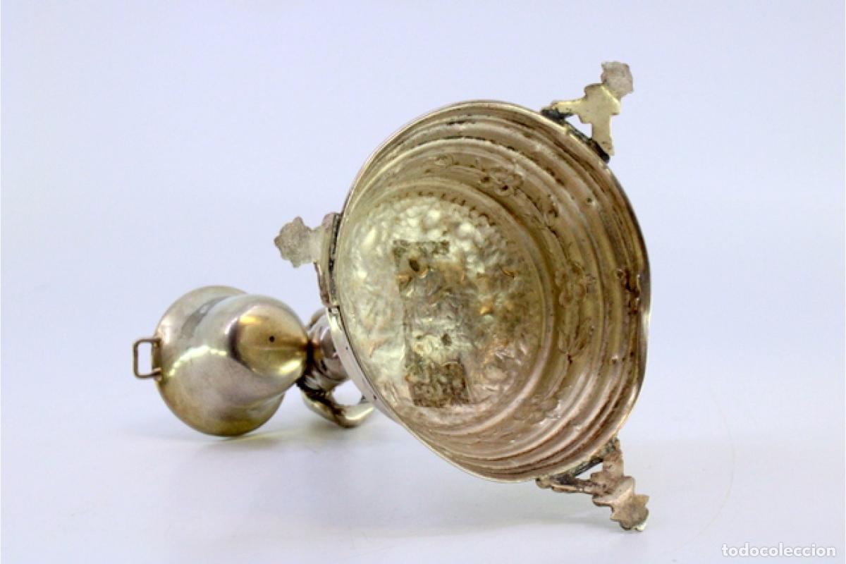 Antig&uuml;edades: Palillero de plata - Individual con cesta - Foto 6