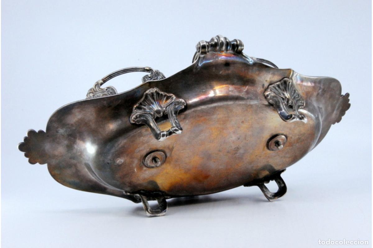 Antig&uuml;edades: Juego de vinagreras de plata - Foto 4