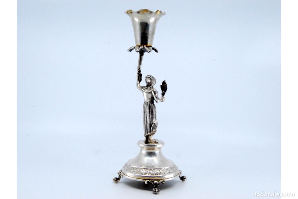 Antig&uuml;edades: Palillero de plata - Dama - Foto 3