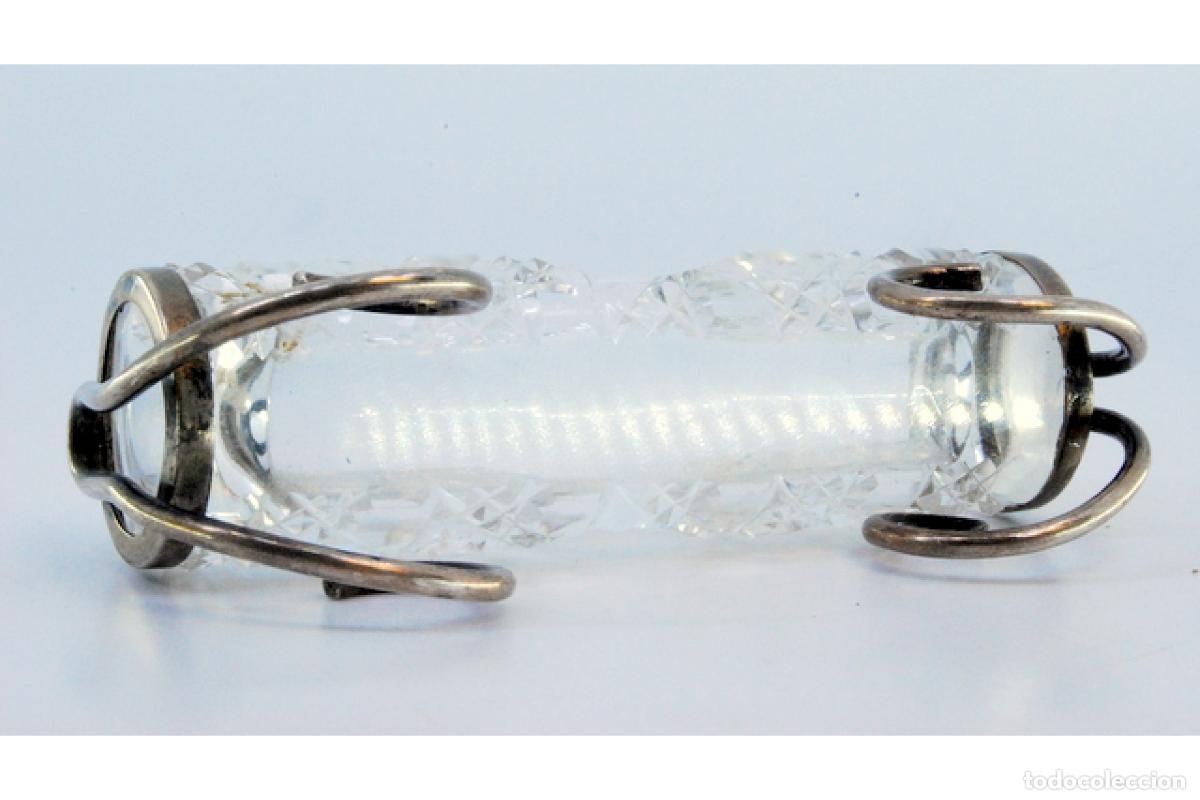 Antig&uuml;edades: soporte de plata para palillos de dientes - Foto 7