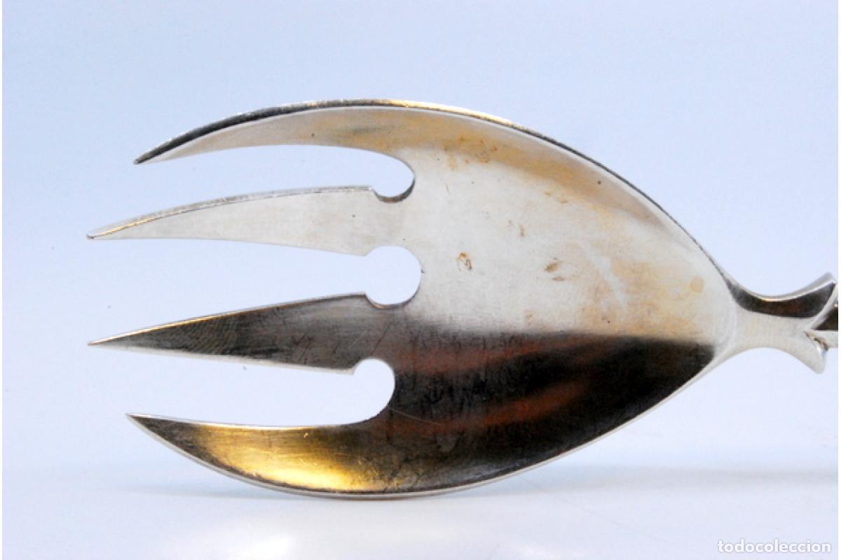 Antig&uuml;edades: Cuchara de plata para espaguetis - Foto 5