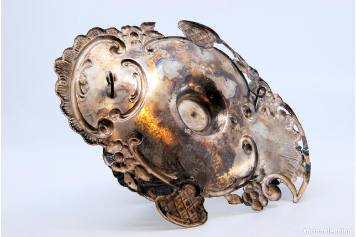 Antig&uuml;edades: Candelabro de mano, en plata - Foto 9