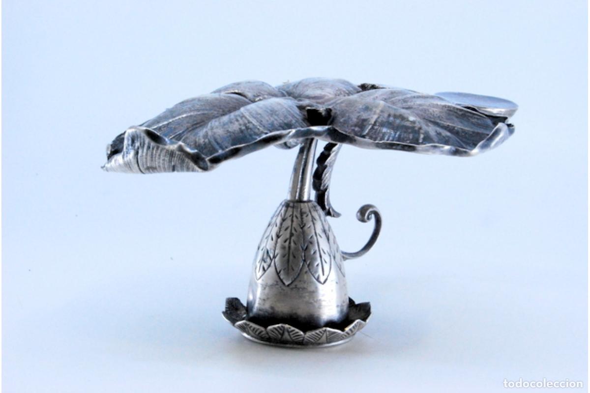 Antig&uuml;edades: Candelabro de mano, en plata - Foto 10