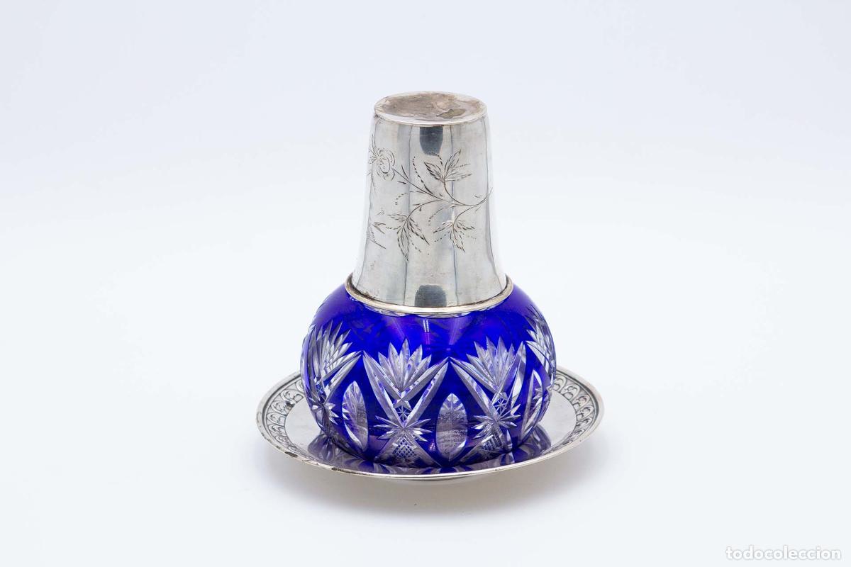 Antig&uuml;edades: Botella de noche, con plata