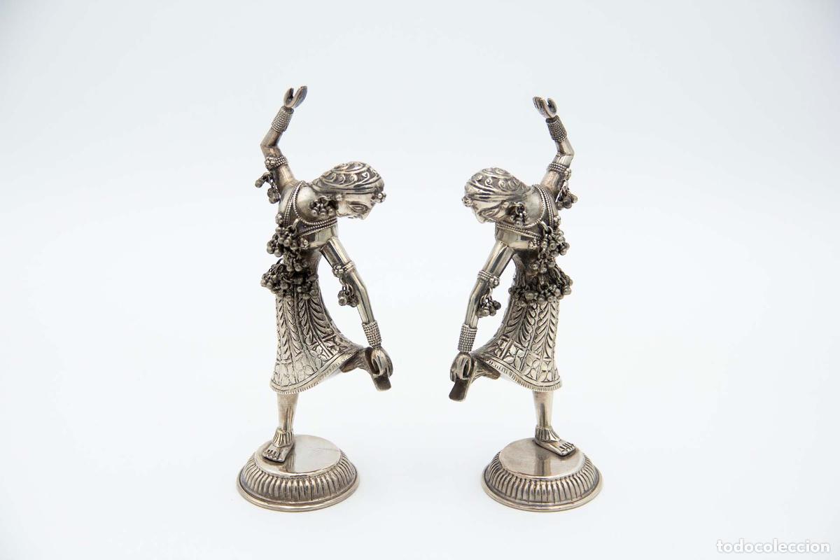 Oggetti Antichi: Figuritas de plata de bailarinas