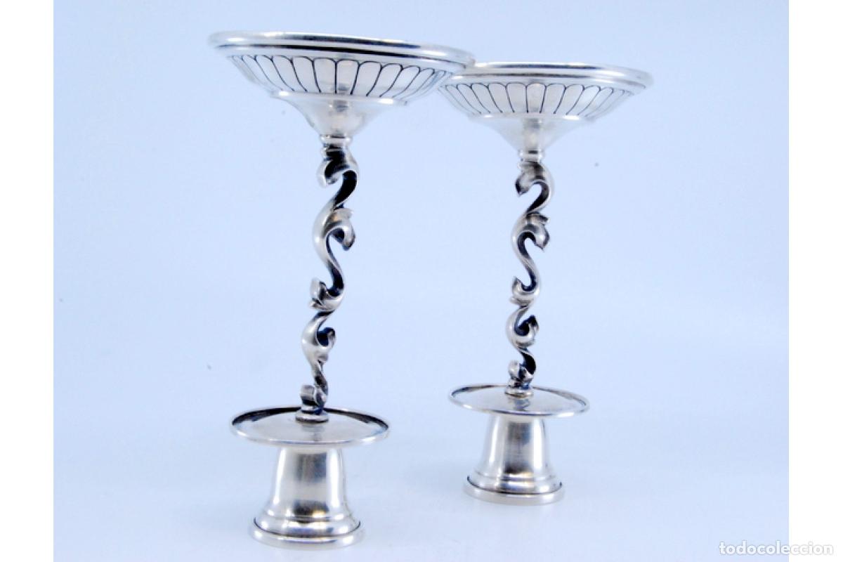 Antig&uuml;edades: candelabros de plata - Foto 6