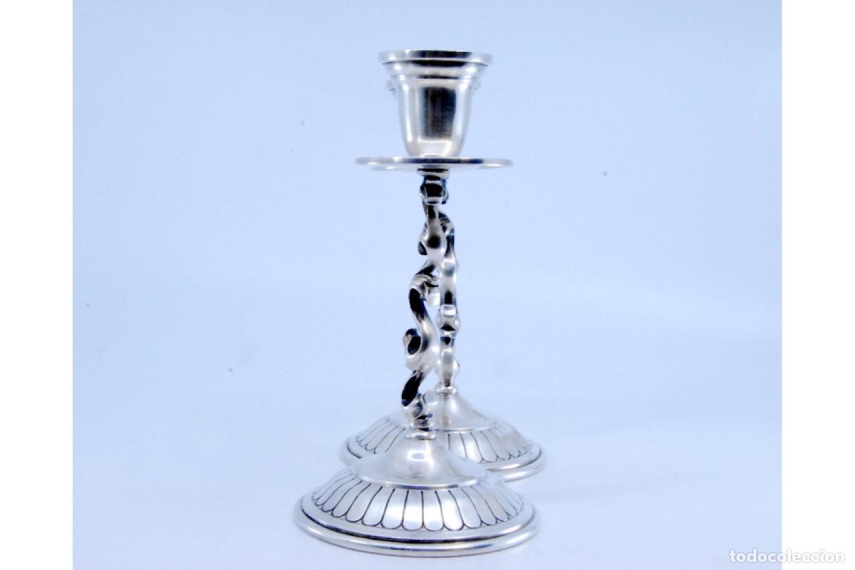 Antig&uuml;edades: candelabros de plata - Foto 9