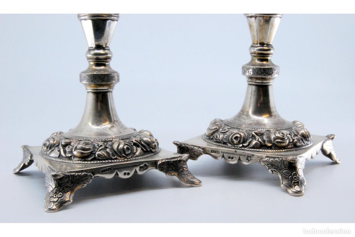 Antig&uuml;edades: candelabros de plata - Foto 8