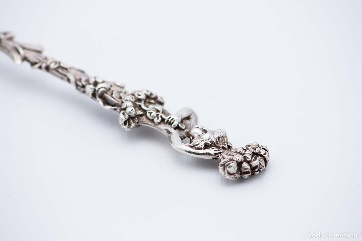 Antig&uuml;edades: Un par de cucharas de plata - Foto 2