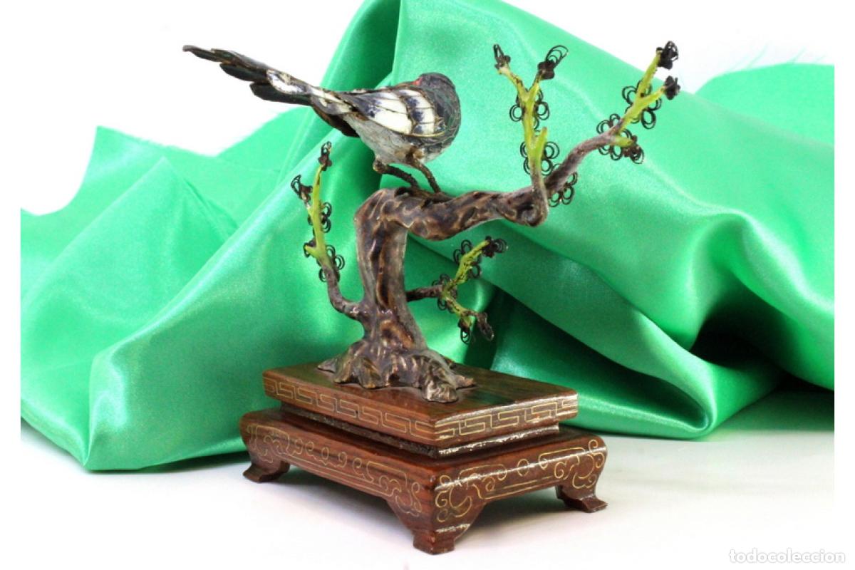 Antig&uuml;edades: P&aacute;jaro de plata - Foto 5