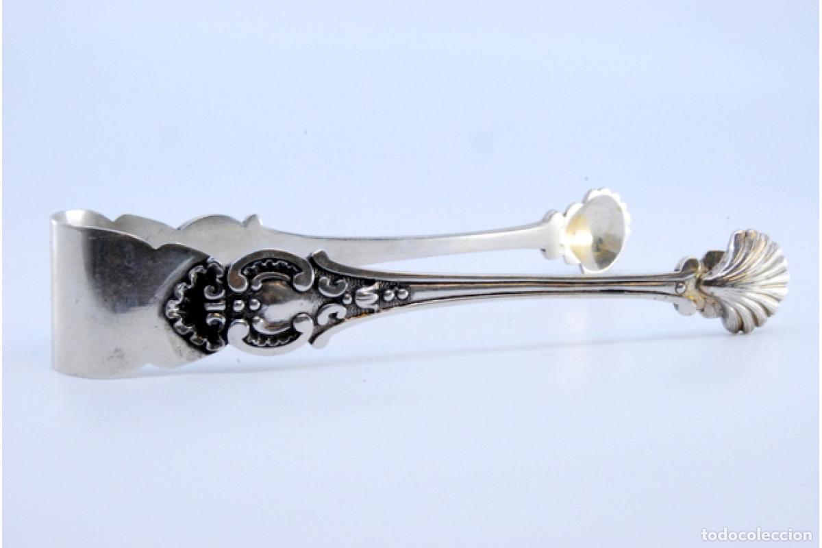 Antig&uuml;edades: Pinzas para az&uacute;car, de plata - Foto 2