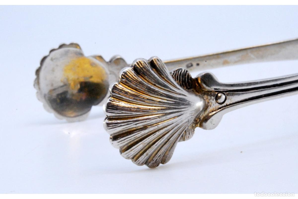 Antig&uuml;edades: Pinzas para az&uacute;car, de plata - Foto 3