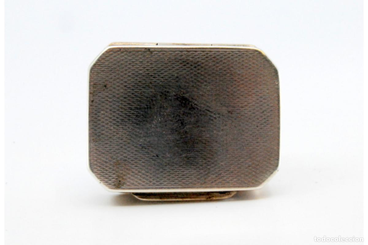 Antig&uuml;edades: Pastillero, en plata - Foto 9