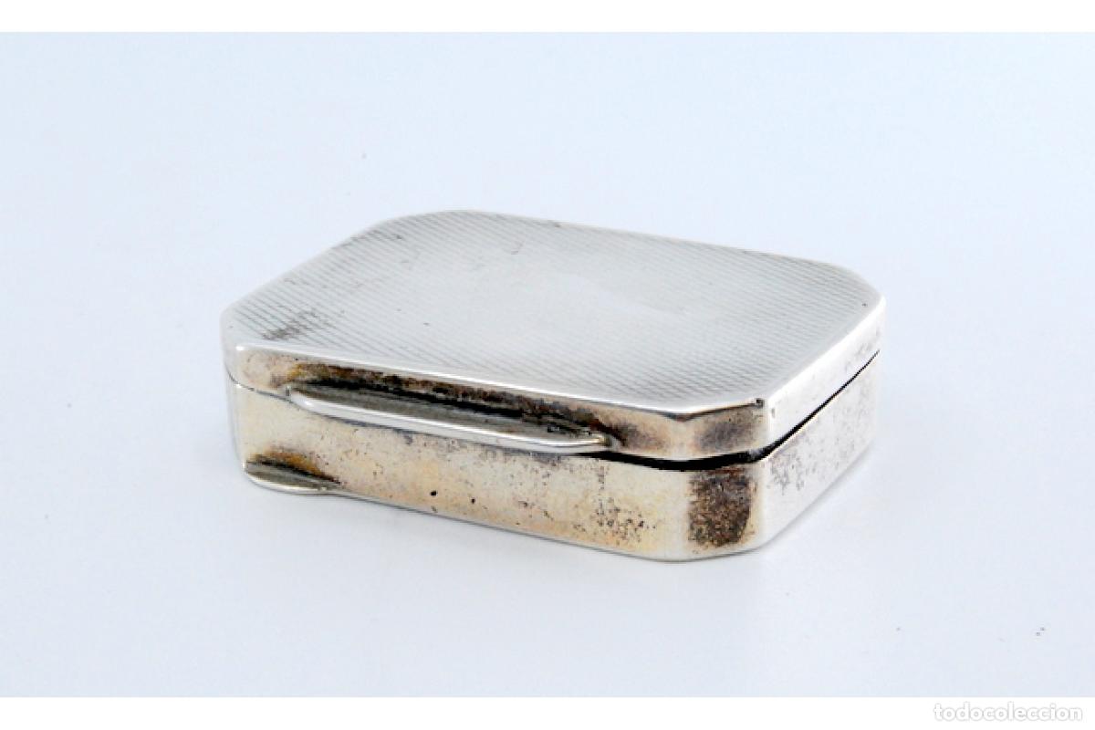 Antig&uuml;edades: Pastillero, en plata - Foto 11